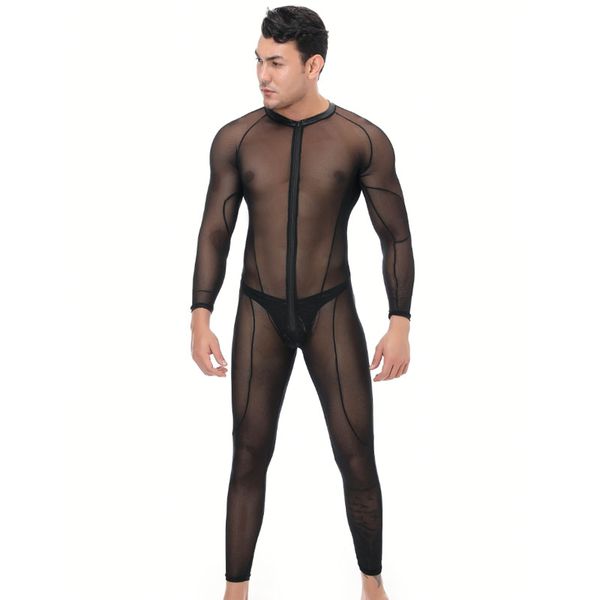 3pieces/lot men mesh bodysuit jumpsuit front zipper one-piece full bodysuits stage performance ballet gymnastics leotard, Black;brown
3pieces/lot men mesh bodysuit jumpsuit front zipper one-piece full bodysuits stage performance ballet gymnastics leotard, Black;brown