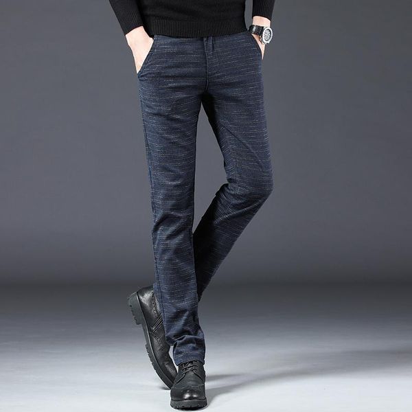 men's pants 2021 stretch stripe casual mens four seasons business trousers straight harem, Black
men's pants 2021 stretch stripe casual mens four seasons business trousers straight harem, Black