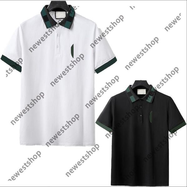 2022 europe luxury mens polo embroidery big letter print shirts polos designer tshirts womens tshirt striped neck turn-down collar cotton cl, White;black
2022 europe luxury mens polo embroidery big letter print shirts polos designer tshirts womens tshirt striped neck turn-down collar cotton cl, White;black