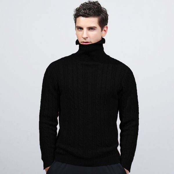 brand winter men's body knitting sweater pure cotton high-collar overcoat for male outer wear clothing kg-30, White;black
brand winter men's body knitting sweater pure cotton high-collar overcoat for male outer wear clothing kg-30, White;black
