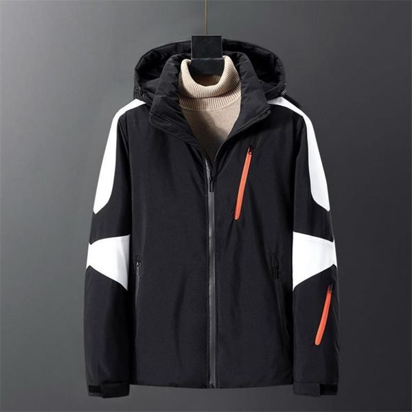 men's down & parkas winter warm men jacket casual autumn stand collar thick white duck parka coat jackets windproof, Black
men's down & parkas winter warm men jacket casual autumn stand collar thick white duck parka coat jackets windproof, Black