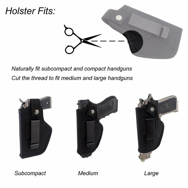 outdoor concealed carry holsters belt metal clip iwb owb holster airsoft gun bag hunting articles for all sizes handguns
outdoor concealed carry holsters belt metal clip iwb owb holster airsoft gun bag hunting articles for all sizes handguns