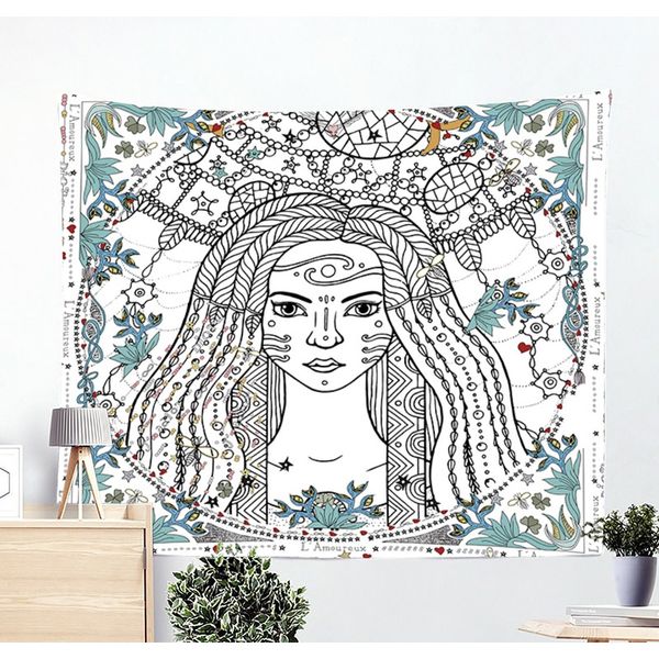 abstract female portrait tapestry psychedelic wall hanging tapestries witchcraft wall carpet decor moon tapestry beach blanket f wmtroy
abstract female portrait tapestry psychedelic wall hanging tapestries witchcraft wall carpet decor moon tapestry beach blanket f wmtroy