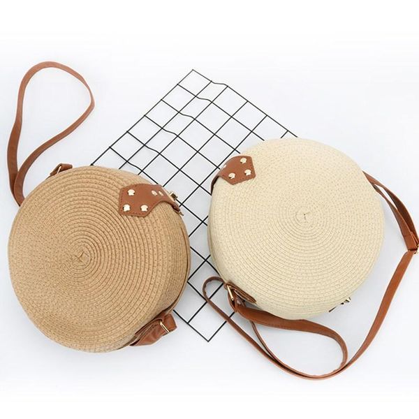 retro style straw woven messenger bag makeup storage rattan beautiful round shape women crossbody storage bag
retro style straw woven messenger bag makeup storage rattan beautiful round shape women crossbody storage bag