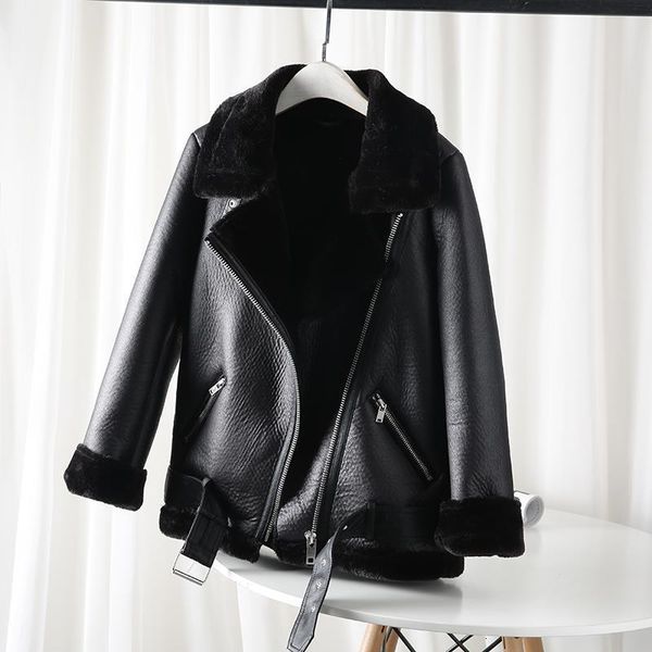 the new 2020 women's jacket with extra thick warm and extra thick lamb feather rider jacket with artificial fur, Black
the new 2020 women's jacket with extra thick warm and extra thick lamb feather rider jacket with artificial fur, Black