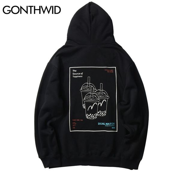 gonthwid funny milk tea source of tappiness print hooides streetwear hip hop mens harajuku casual hooded sweatshirts 201113, Black
gonthwid funny milk tea source of tappiness print hooides streetwear hip hop mens harajuku casual hooded sweatshirts 201113, Black