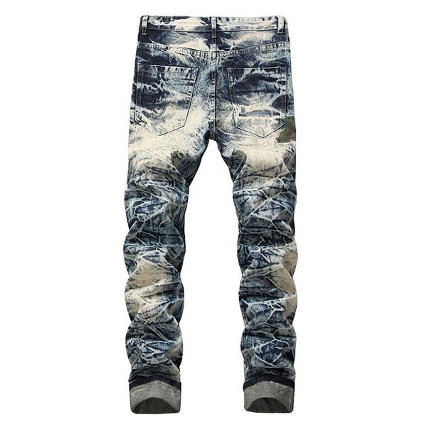 men's jeans mens patchwork spliced ripped male straight patch beggar vaqueros hombre denim pants pantalon trousers 28-42, Blue
men's jeans mens patchwork spliced ripped male straight patch beggar vaqueros hombre denim pants pantalon trousers 28-42, Blue