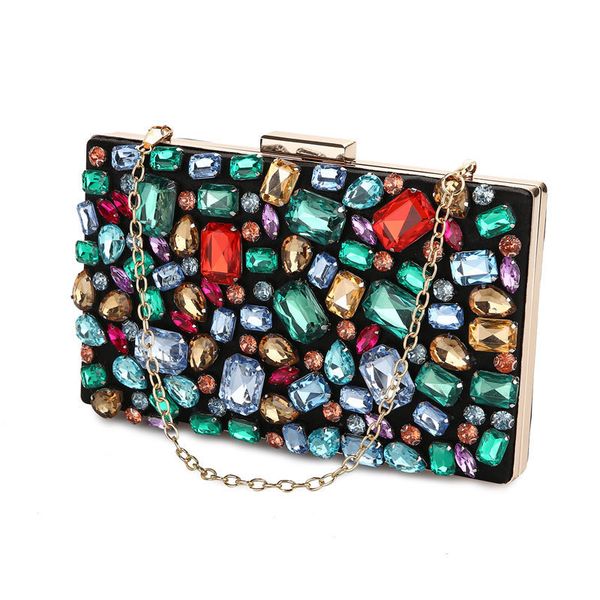 women's clutch bag wedding purse evening bags diamond beaded gem stone black wallet for women shoulder bags with two chain zd636 y20062
women's clutch bag wedding purse evening bags diamond beaded gem stone black wallet for women shoulder bags with two chain zd636 y20062