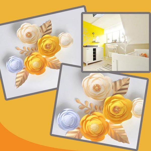 diy crafts decoration giant paper flowers artificial rose fleurs backdrops 5pcs+4 leave for party decorations baby nursery home
diy crafts decoration giant paper flowers artificial rose fleurs backdrops 5pcs+4 leave for party decorations baby nursery home