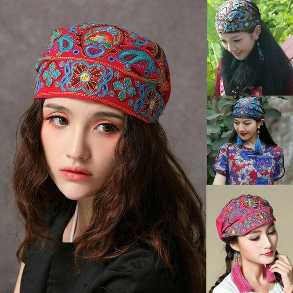 beanie/skull caps women ethnic vintage embroidery flowers bandanas red print hats for beanies hats1, Blue;gray
beanie/skull caps women ethnic vintage embroidery flowers bandanas red print hats for beanies hats1, Blue;gray