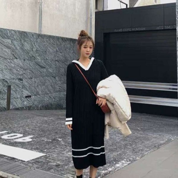 women super french minority autumn dress and winter foreign yamamoto style fairy knee long knitted skirt, Black;gray
women super french minority autumn dress and winter foreign yamamoto style fairy knee long knitted skirt, Black;gray
