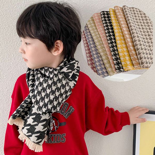 children's winter h6001 new medium length thousand bird check short beard scarf baby korean version simple liu xiaoxiao, Red;brown
children's winter h6001 new medium length thousand bird check short beard scarf baby korean version simple liu xiaoxiao, Red;brown