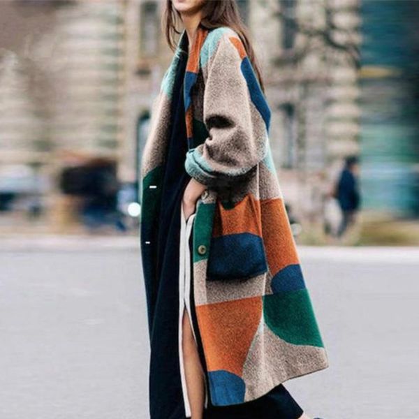 autumn winter coat printing stitching casual womens clothes women coats parka femme ladies jacket cardigan windbreaker autumn dress, Tan;black
autumn winter coat printing stitching casual womens clothes women coats parka femme ladies jacket cardigan windbreaker autumn dress, Tan;black