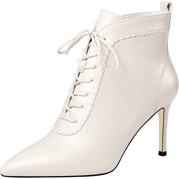 fall / winter 2020 new fashion point versatile slim high heel lace up side zipper leather boots short party office, Black
fall / winter 2020 new fashion point versatile slim high heel lace up side zipper leather boots short party office, Black