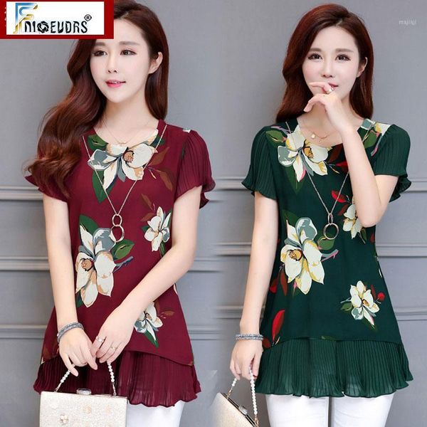 women's blouses & shirts 2021 chiffon womens fashion european fnioevdrs design short sleeve summer tunic floral peplum blouse a1161, White
women's blouses & shirts 2021 chiffon womens fashion european fnioevdrs design short sleeve summer tunic floral peplum blouse a1161, White