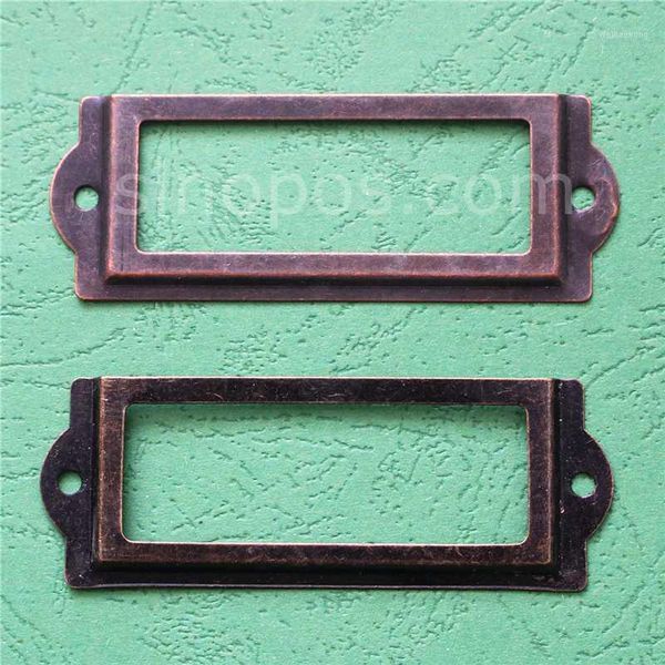 frames 83*30mm antique bronze decorative label frame, box price card tag holder vintage tin shelf metal sign display sleeve lock1
frames 83*30mm antique bronze decorative label frame, box price card tag holder vintage tin shelf metal sign display sleeve lock1