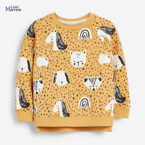 little maven boys girls sweatshirts animal print yellow colors children's clothing fall kids clothes new girl's sweatshirts 201130, Black
little maven boys girls sweatshirts animal print yellow colors children's clothing fall kids clothes new girl's sweatshirts 201130, Black
