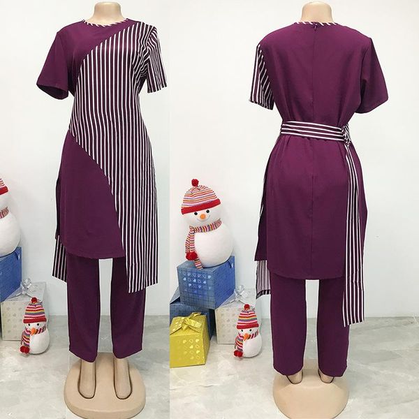 2 two piece set africa clothes african dashiki fashion stripe print suit trousers elastic party dresses women outfits 2021, Red
2 two piece set africa clothes african dashiki fashion stripe print suit trousers elastic party dresses women outfits 2021, Red