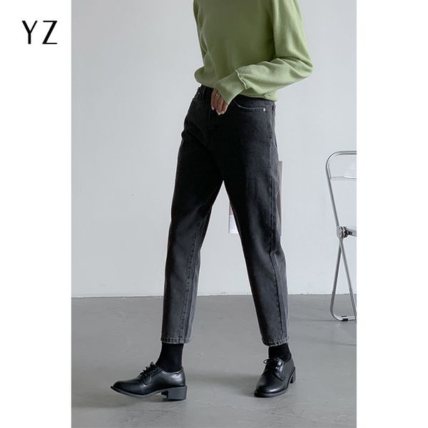 yz jeans autumn / winter 2020 women's new high waist straight korean version slim pure cotton pants 202x001, Blue
yz jeans autumn / winter 2020 women's new high waist straight korean version slim pure cotton pants 202x001, Blue