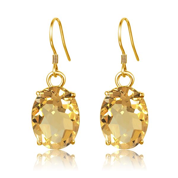 14k gold plated 925 sterling silver earrings woman dangle drop earrings gemstone citrine egg shape 4 prongs hook fashion jewelry, Black
14k gold plated 925 sterling silver earrings woman dangle drop earrings gemstone citrine egg shape 4 prongs hook fashion jewelry, Black