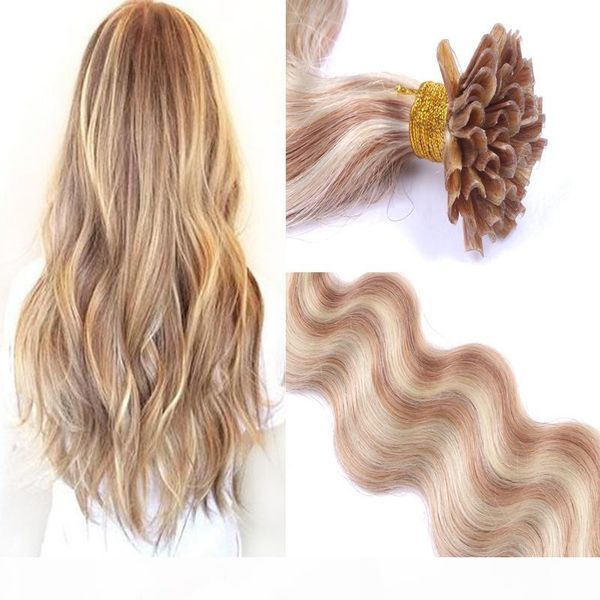 body wave human hair pre-bonded u-tip brazilian virgin hair 8-30inch piano color 27 613# human hair u-tip extensions, Black
body wave human hair pre-bonded u-tip brazilian virgin hair 8-30inch piano color 27 613# human hair u-tip extensions, Black