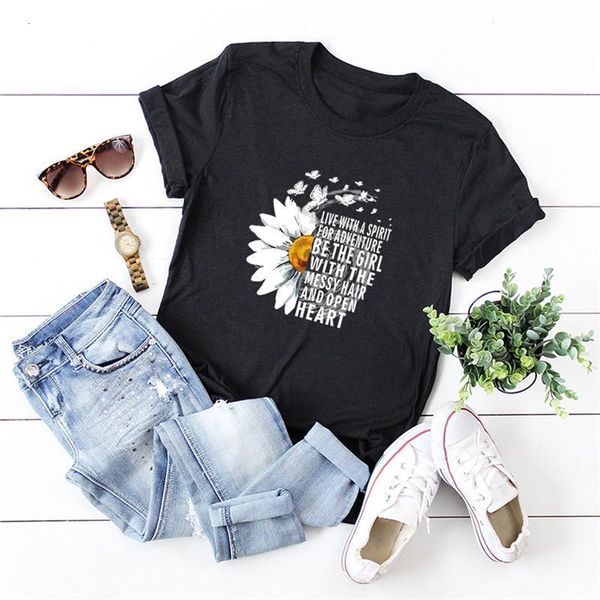 100%cotton t shirt women plus size shirts new daisy letters printed tshirt women o neck short sleeve tees casual summer top, White
100%cotton t shirt women plus size shirts new daisy letters printed tshirt women o neck short sleeve tees casual summer top, White
