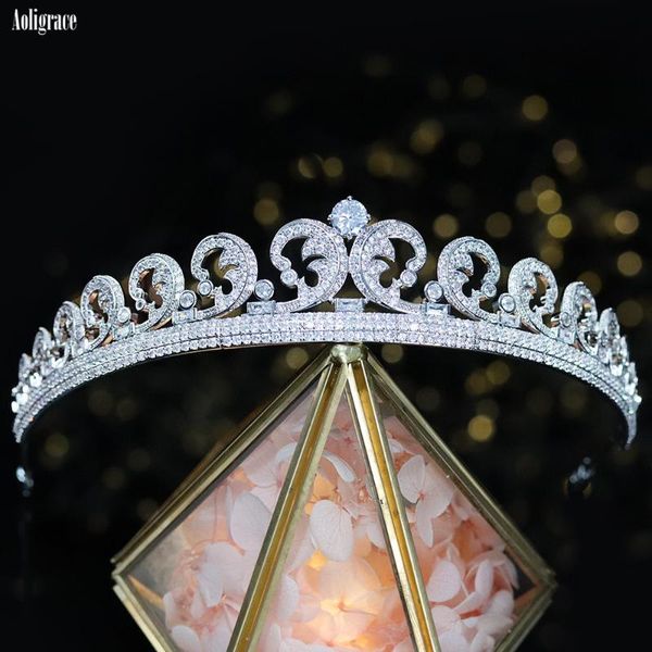 small queen bridal cubic zirconia tiaras for wedding cz princess pageant crown sweet 16 party headpiece wedding hair accessories, Golden;silver
small queen bridal cubic zirconia tiaras for wedding cz princess pageant crown sweet 16 party headpiece wedding hair accessories, Golden;silver