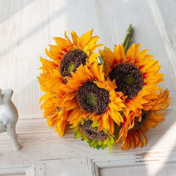 1 bunch of 6 heads artificial flower sunflower chrysanthemum home decoration accessories wedding holding flowers diy p props jllnnn
1 bunch of 6 heads artificial flower sunflower chrysanthemum home decoration accessories wedding holding flowers diy p props jllnnn