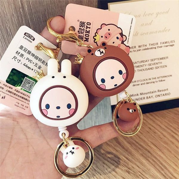 elastic monkey keychains cute cartoon mokyo monkey car key chain children bag pendant keyring lovers holiday gifts1, Silver
elastic monkey keychains cute cartoon mokyo monkey car key chain children bag pendant keyring lovers holiday gifts1, Silver