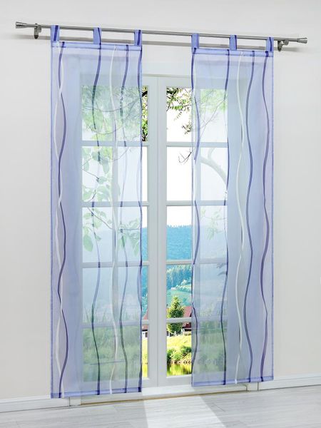 2pcs 6 colors window curtain stripe panel voile sheer drapes blinds tulle for living room home decoration tab top
2pcs 6 colors window curtain stripe panel voile sheer drapes blinds tulle for living room home decoration tab top