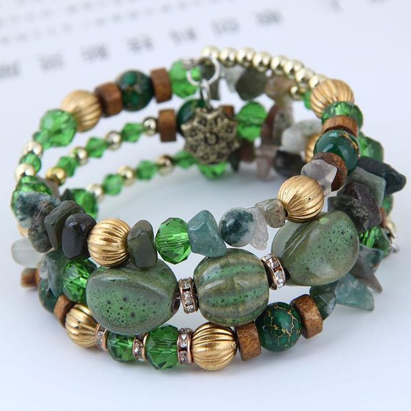 bohemian women bracelet femme jewelry imitation stone charm bracelets & bangles set boho beaded crystal vintage pulseiras femme, Golden;silver
bohemian women bracelet femme jewelry imitation stone charm bracelets & bangles set boho beaded crystal vintage pulseiras femme, Golden;silver