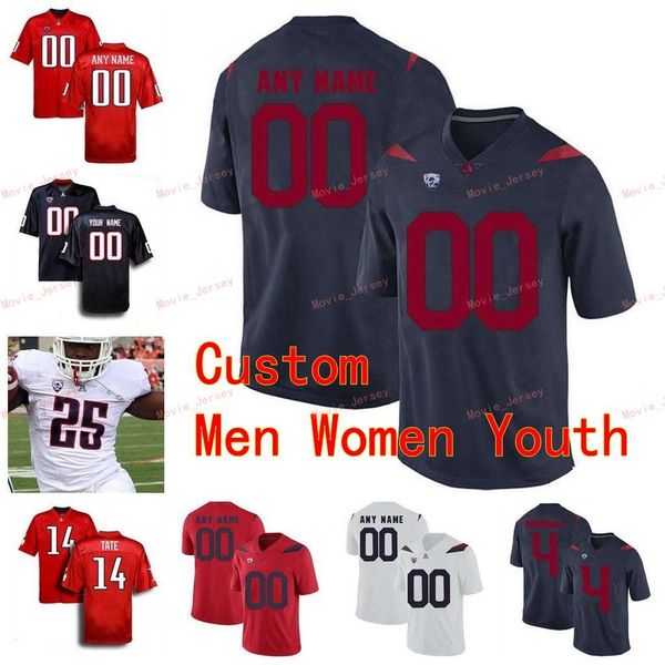 stitched custom 11 will parks 13 brandon dawkins 14 khalil tate 16 thomas reid iii arizona wildcats college men women youth jersey, Black
stitched custom 11 will parks 13 brandon dawkins 14 khalil tate 16 thomas reid iii arizona wildcats college men women youth jersey, Black