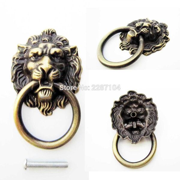 vintage decorative metal lion head furniture door cabinet dresser drawer pull handle knob o ring 5 length screw can be choose wmtyrn
vintage decorative metal lion head furniture door cabinet dresser drawer pull handle knob o ring 5 length screw can be choose wmtyrn