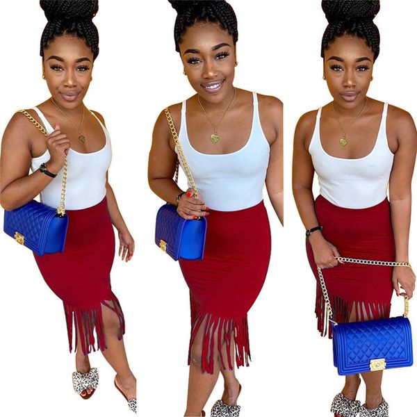 women designer night club skirts knee-length tassel skirt dresses fashion plus size clothing summer selling 1210, Black
women designer night club skirts knee-length tassel skirt dresses fashion plus size clothing summer selling 1210, Black