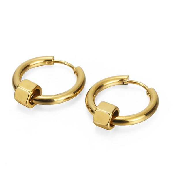 gothic hoops fashion women men stainless steel round stud earrings 5 colors dangle earring jewelry hombre musculina punk, Golden;silver
gothic hoops fashion women men stainless steel round stud earrings 5 colors dangle earring jewelry hombre musculina punk, Golden;silver