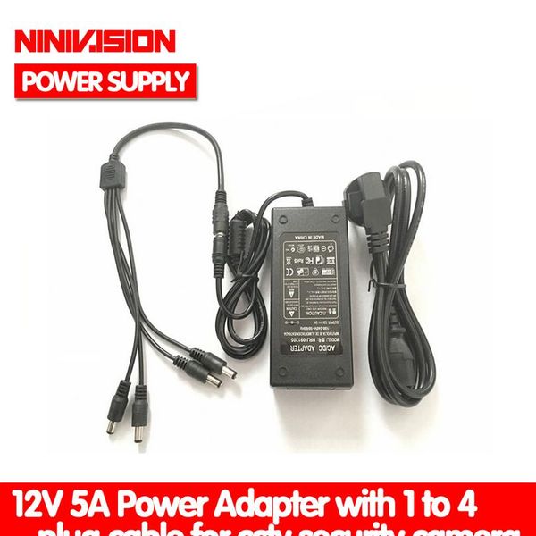 ninivision 12v 5a от 1 до 4 порт cctv камера адаптер переменного тока адаптер питания для камеры cctv tq
ninivision 12v 5a от 1 до 4 порт cctv камера адаптер переменного тока адаптер питания для камеры cctv tq