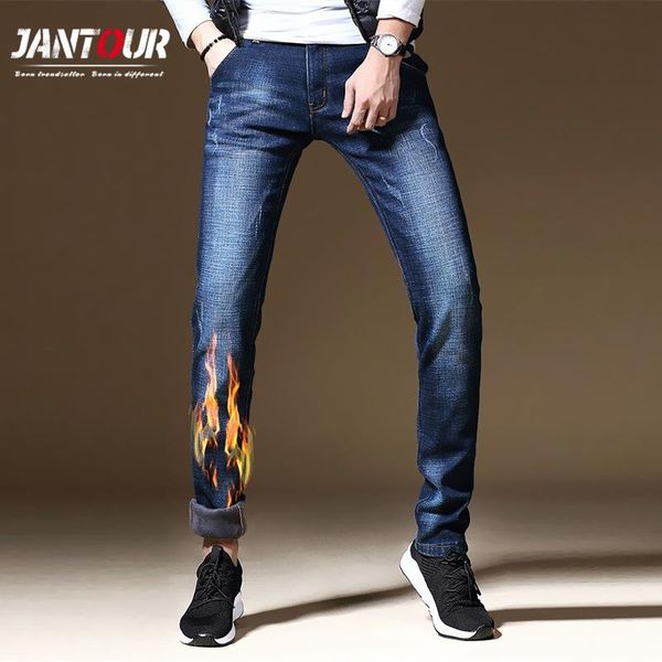 winter warm fleece skinny jeans men's stretch casual slim thick cotton denim soft black blue brand pants trousers male 35 38
winter warm fleece skinny jeans men's stretch casual slim thick cotton denim soft black blue brand pants trousers male 35 38