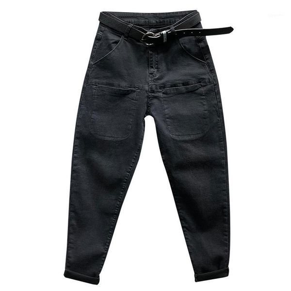 plus size 26-31spring summer new black loose jeans women harem pants casual ankle length carrot pants1, Blue
plus size 26-31spring summer new black loose jeans women harem pants casual ankle length carrot pants1, Blue