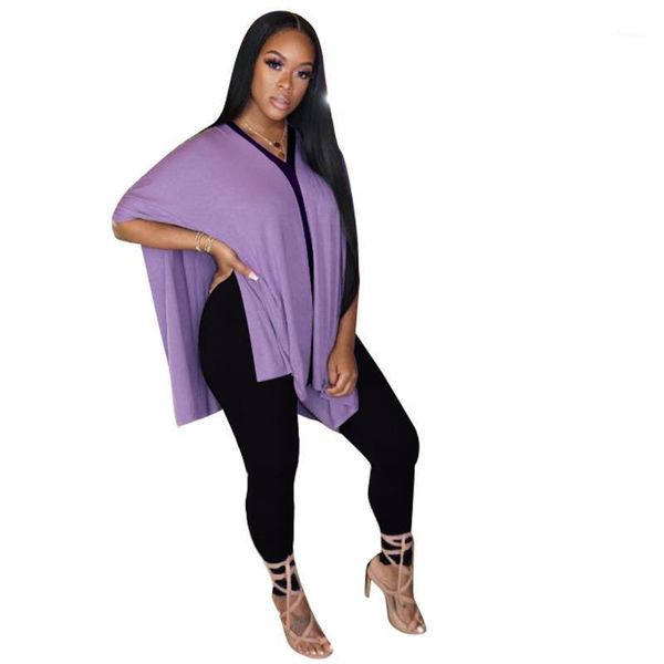 felyn 2020 ins internet celebrity famous 2pcs tracksuits women set solid v-neck t-shirt long pants office lady outfits1, Gray
felyn 2020 ins internet celebrity famous 2pcs tracksuits women set solid v-neck t-shirt long pants office lady outfits1, Gray