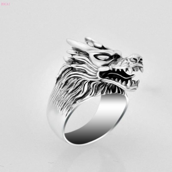 retro role man s925 sterling silver jewelry dragon jewelry dragon head ring man's king's ring, Golden;silver
retro role man s925 sterling silver jewelry dragon jewelry dragon head ring man's king's ring, Golden;silver