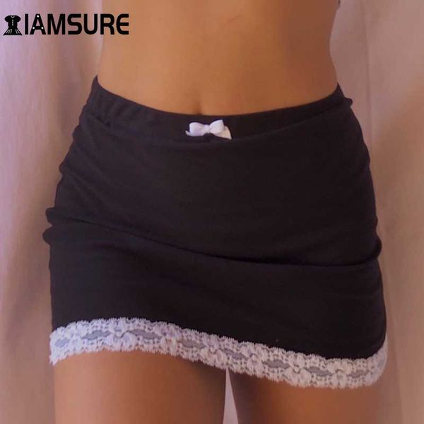 iamsure patchwork lace skirt gothic y2k woman punk style dark academia aesthetic vintage 90s streetwear goth mini skirts, Black
iamsure patchwork lace skirt gothic y2k woman punk style dark academia aesthetic vintage 90s streetwear goth mini skirts, Black