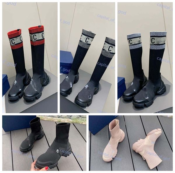 women technical knit trainers platform boots marque design sneakers luxe fashion 3m reflective casual shoes autumn winter comfortable boots, Black;red
women technical knit trainers platform boots marque design sneakers luxe fashion 3m reflective casual shoes autumn winter comfortable boots, Black;red