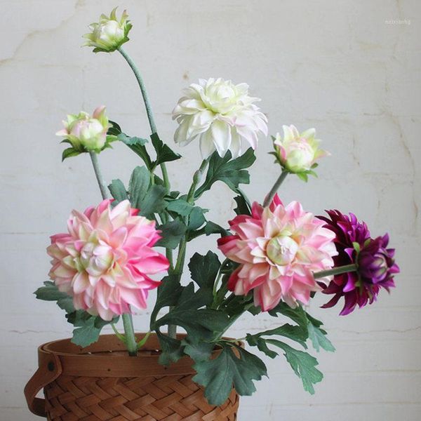 decorative flowers & wreaths real touch latex dahlia flower branch artificial for wedding fall decoration mariage flores artificiales fleur1
decorative flowers & wreaths real touch latex dahlia flower branch artificial for wedding fall decoration mariage flores artificiales fleur1