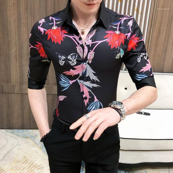fashion print night club social shirts mens 3xl- 2020 summer slim fit half sleeve tuxedo shirt men men shirt1, White;black
fashion print night club social shirts mens 3xl- 2020 summer slim fit half sleeve tuxedo shirt men men shirt1, White;black