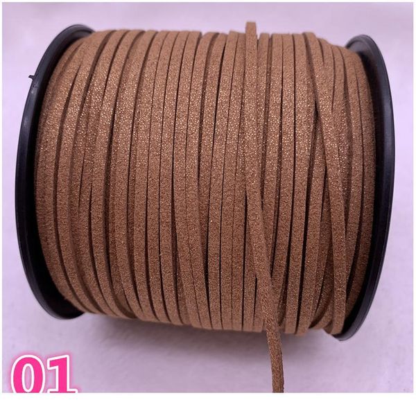 100yards/lot m double sided suede braided cord korean velvet leather handmade beading bracelet jewelr qylaef
100yards/lot m double sided suede braided cord korean velvet leather handmade beading bracelet jewelr qylaef