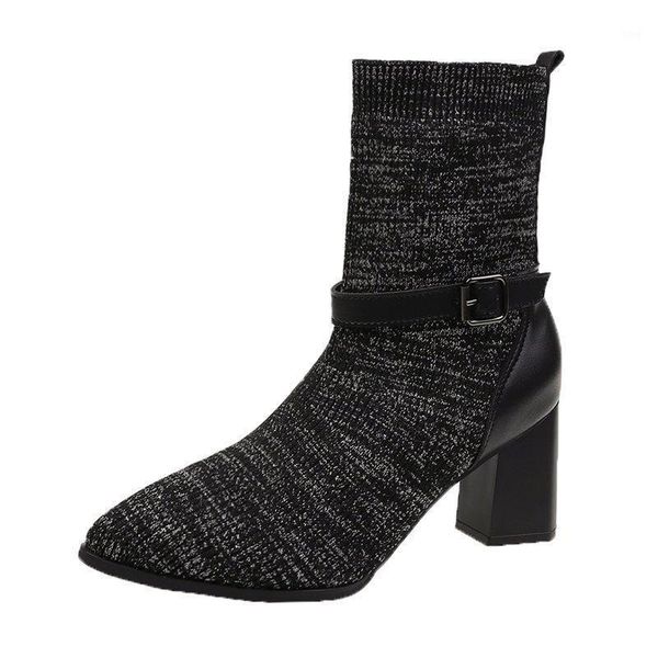 boots 2021 fashion women autumn early winter shoes pointed toe elegant ankle ladies square heels 6.5cm a29111, Black
boots 2021 fashion women autumn early winter shoes pointed toe elegant ankle ladies square heels 6.5cm a29111, Black