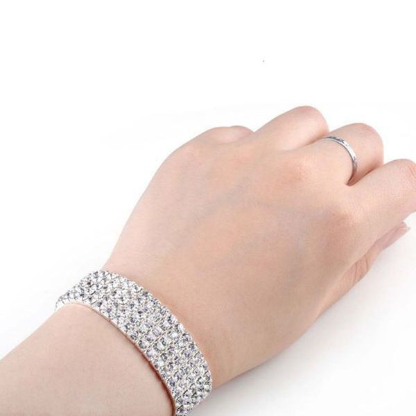 rhinestone wedding bridal clear bling crystal wristband stretch cuff bangle bracelet women jewelry silver tone, Golden;silver
rhinestone wedding bridal clear bling crystal wristband stretch cuff bangle bracelet women jewelry silver tone, Golden;silver