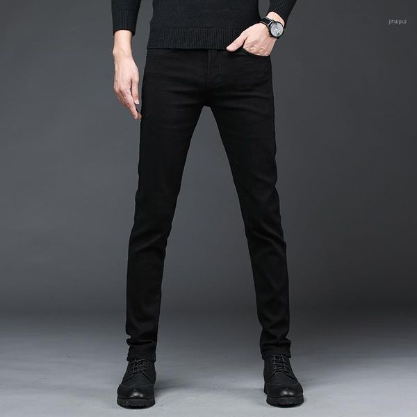 2020 black jeans men's stretch slim tide brand feet pants men's summer casual thin section korean version of the trend trousers1
2020 black jeans men's stretch slim tide brand feet pants men's summer casual thin section korean version of the trend trousers1