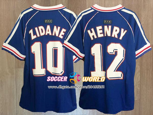 ретро 1998 франция футбол футбол зидан генри рибери maillot de foot 98 униформа футбол футбол рубашка размер s-xxl, Black;yellow
ретро 1998 франция футбол футбол зидан генри рибери maillot de foot 98 униформа футбол футбол рубашка размер s-xxl, Black;yellow