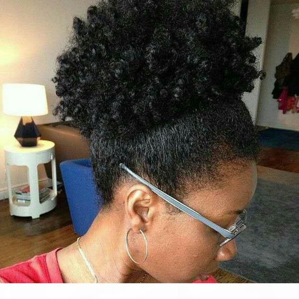 short high ponytail human hair unprocessed brazilian virgin hair kinky curly ponytail extensions 120g afro puff ponytail for black women
short high ponytail human hair unprocessed brazilian virgin hair kinky curly ponytail extensions 120g afro puff ponytail for black women